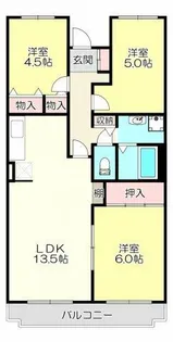 M TAKAI【3階】の間取り
