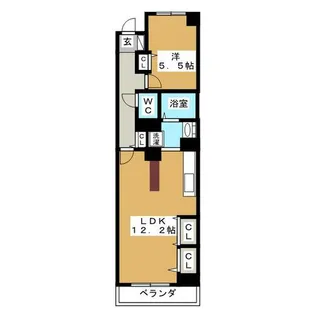 コート内山【3階】の間取り