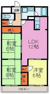 メゾン光陽【3階】の間取り