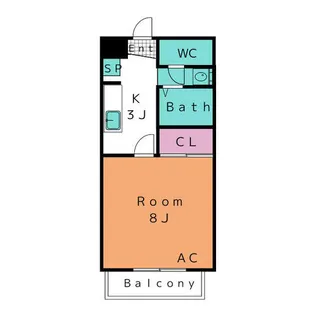 MYルームⅢ【2階】の間取り