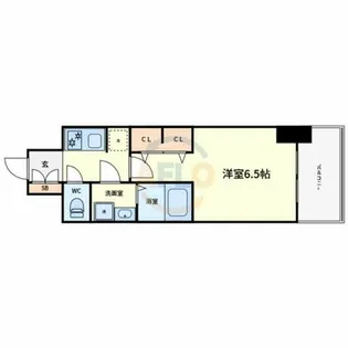S-RESIDENCE堺altklas【14階】の間取り
