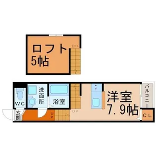ハーモニーアスカ【2階】の間取り