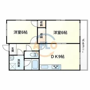 メゾンセレナ【2階】の間取り