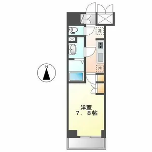 アデグランツ上前津【3階】の間取り