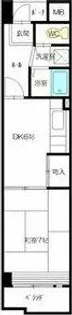アーバンドエル杁中【5階】の間取り
