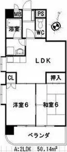 第3猪飼ビル【7階】の間取り