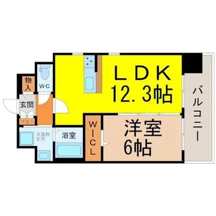 S-FORT大須観音【13階】の間取り