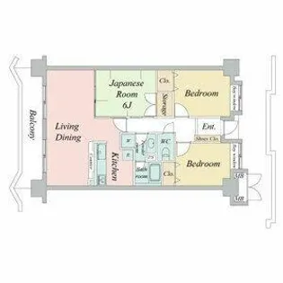 ISM東別院【7階】の間取り