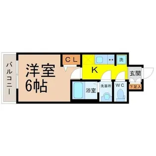 アステリ鶴舞エーナ【13階】の間取り