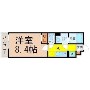 リブリ グランシャインゴキソ【3階】の間取り