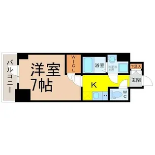 エスリード大須プレシア【11階】の間取り