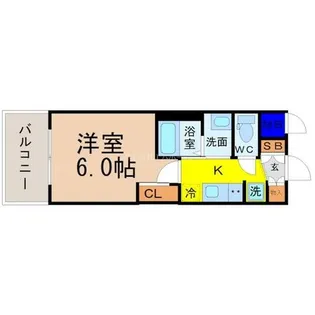 エステムコート名古屋黒川シャルマン【2階】の間取り