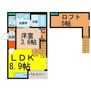 LOTUS(ロータス)【1階】の間取り