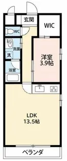 サニーウェル希【103号室】の間取り