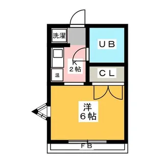 アーバンハイム【1階】の間取り