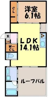 SUNNY・SIDE Ⅵ【2階】の間取り