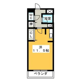THE ENDLESS【6階】の間取り