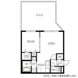 セレッソ元町【1階】の間取り
