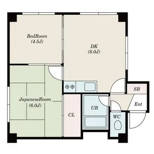 サンハイツ【101号室】の間取り