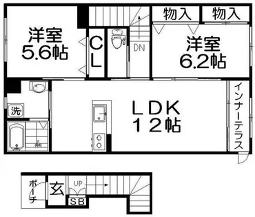 コンフォートロジェ【2階】の間取り