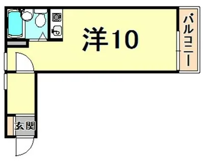 サンパレス21高座【2階】の間取り
