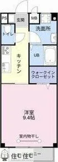ヴィラ・ルミエールⅡ【1階】の間取り
