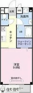 ヴィラ・ルミエールⅡ【106号室】の間取り