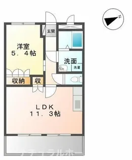 フィールドピアN【205号室】の間取り