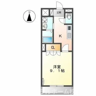 グランシャリオ一色【103号室】の間取り
