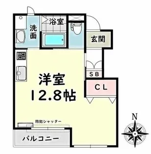 愛知県名古屋市緑区鳴海町字古鳴海【アパート】の間取り