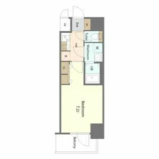 S-RESIDENCE名古屋菊井aline【2階】の間取り