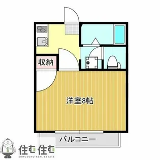 TOWN21 D【D202号室】の間取り