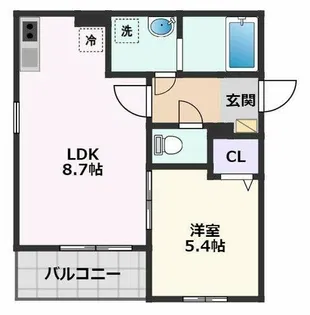 NeoGALANTE【2階】の間取り