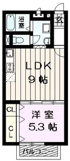 フォンターナ【2階】の間取り