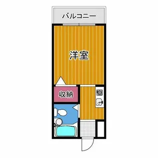 スクエア錦織【1階】の間取り