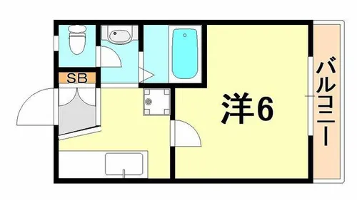 ファーストマンション【3階】の間取り