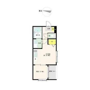 hale’a八田(ハレアハッタ)【1階】の間取り