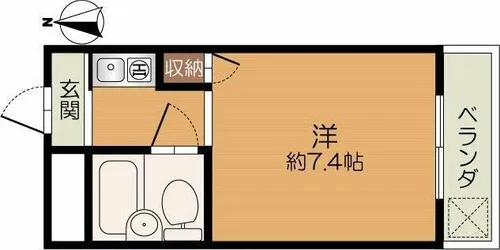 ロイヤルミサワ【3階】の間取り