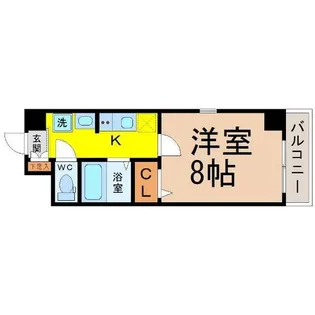 パルティール今池【6階】の間取り