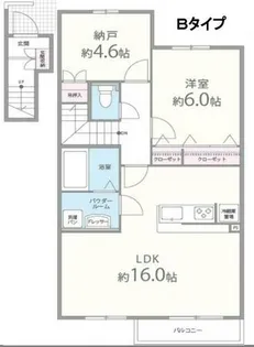 パストラーレシャルム【2階】の間取り