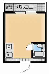 ラヴィ城北【2階】の間取り