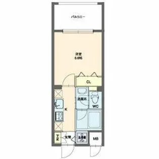 東桜コート【2階】の間取り