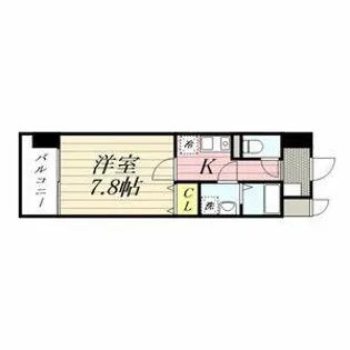 HF今池南レジデンスEAST【8階】の間取り