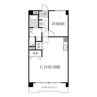 パークサイド大和園【2階】の間取り