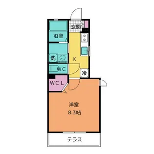 ソシア【1階】の間取り