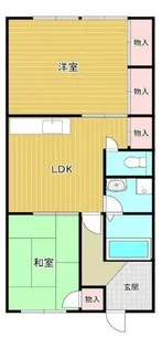 さくらハイツ【2階】の間取り