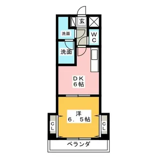 パールハウス愛【2階】の間取り