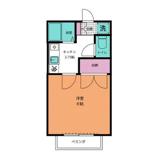シャルムU【1階】の間取り