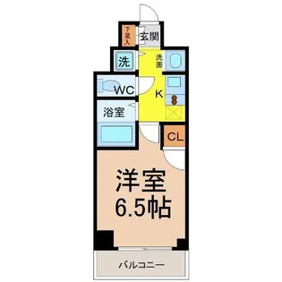 ライジングコート瑞穂通【11階】の間取り