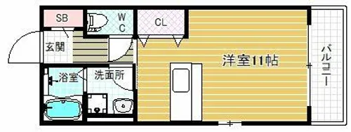 Comfort紘【1階】の間取り